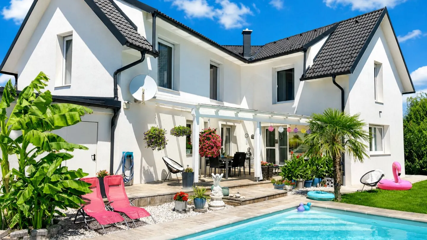 ++NEU++  Exklusives Traumhaus mit Pool, Garten in Gänserndorf! Top Lage