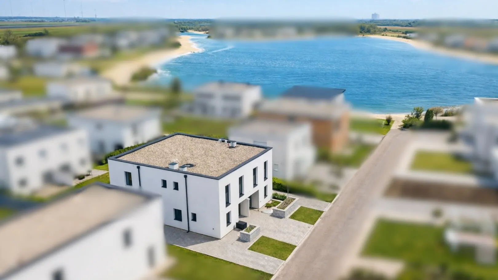 +EINZIGARTIG+ Wohnen am See: Schlüsselfertige 4-Zimmer-Doppelhaushälfte in Parndorf!
