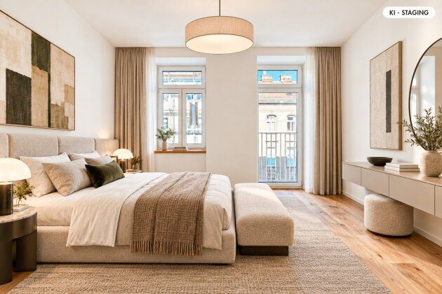 3 Zimmer im 2. Stock: Familienformat im sanierten Altbau