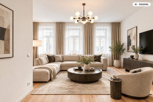 Aufsperren und ankommen: 2 Zimmer im sanierten Altbau