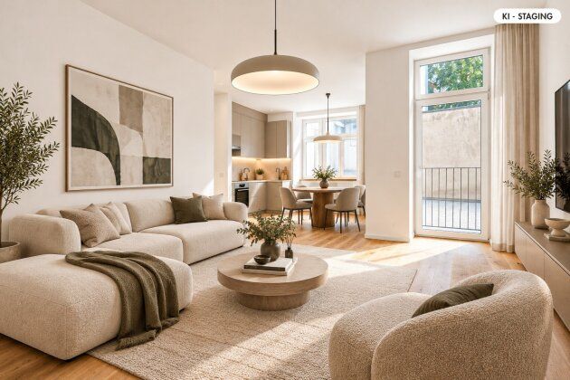 3 Zimmer, 64 m², Bad mit Wanne: Familienwohnung im sanierten Altbau