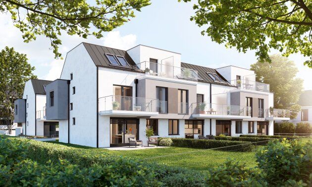 Living 59-  Modernes Wohnbauprojekt mit 8 hochwertigen Reihenhäusern nahe Mühlwasser