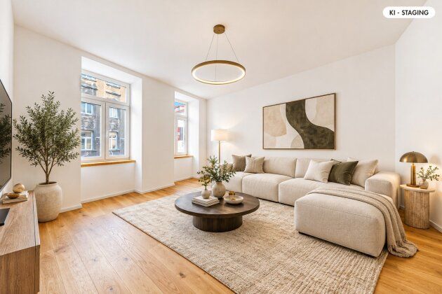 2 Zimmer, sofort einziehen: Altbauwohnung mit 3D-Rundgang