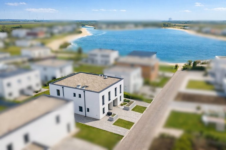 +EINZIGARTIG+ Wohnen am See: Schlüsselfertige 4-Zimmer-Doppelhaushälfte in Parndorf!