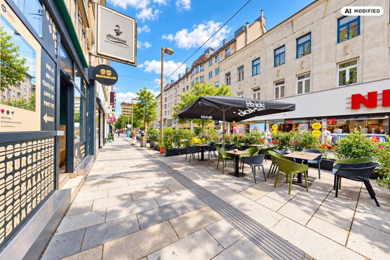 Gastro-Highlight auf der Meidlinger Hauptstraße – ca. 130 m², Terrasse & unbefristeter Mietvertrag