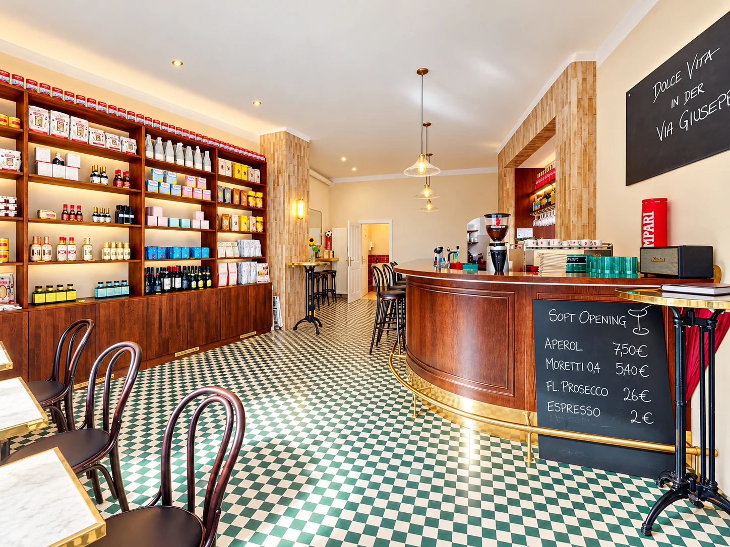 ++NEU++ THE PERFECT COFFEE LOCATION – HOCHWERTIGES DESIGNLOKAL MIT SCHANIGARTEN IN DER JOSEFSTADT