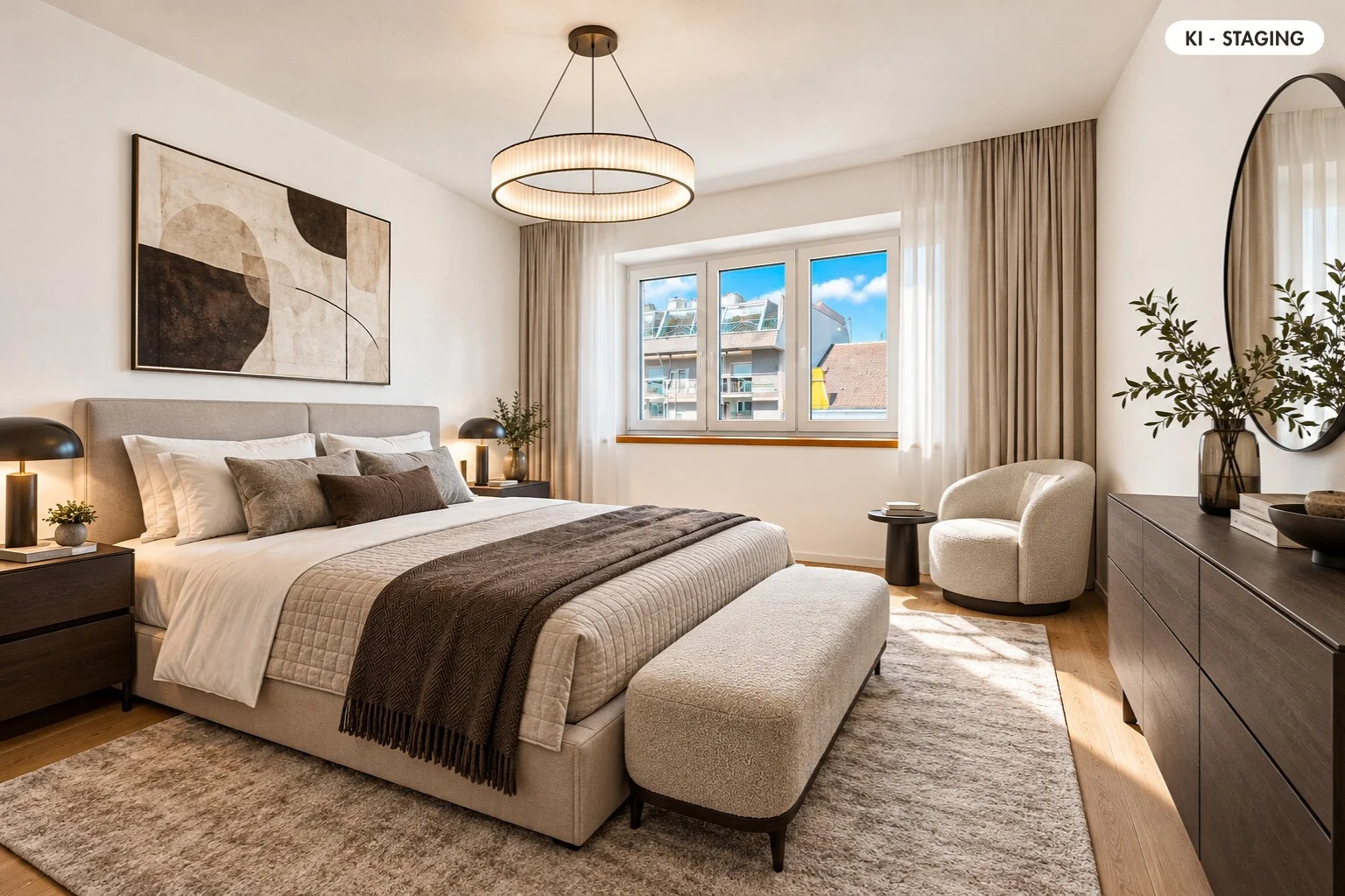 4 Zimmer unterm Dach: Maisonette mit Terrasse für die ganze Familie