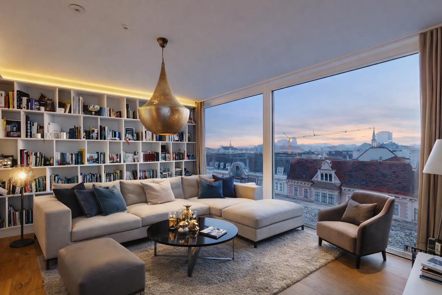 Landaa Büro mit Ausblick